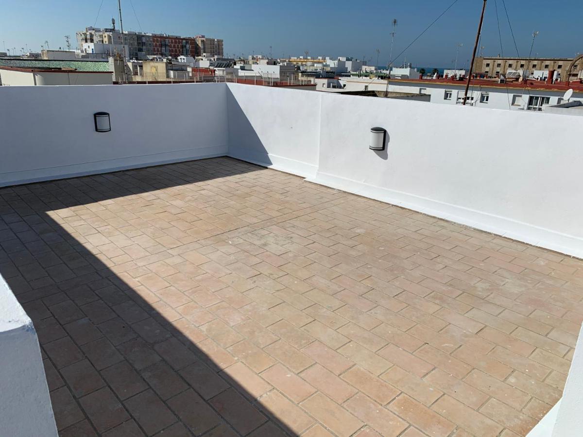 Atico Terraza Cadiz Centro Ascensor Playa De La Caleta Apartment Ngoại thất bức ảnh