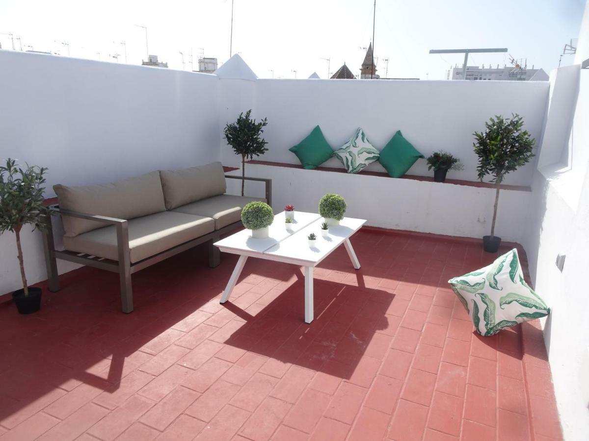 Atico Terraza Cadiz Centro Ascensor Playa De La Caleta Apartment Ngoại thất bức ảnh